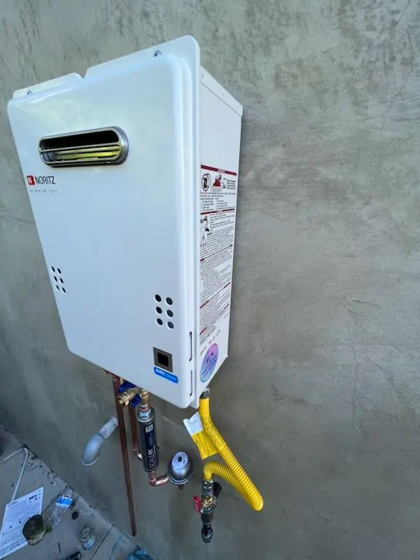 Tankless water heater installation for Belsano homes